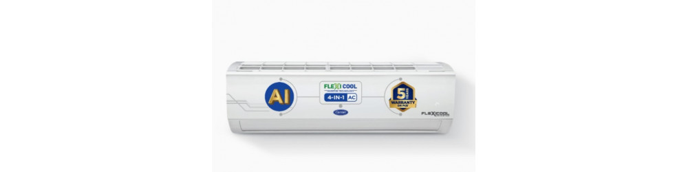 Air Conditioner: Carrier 2 Ton Rs.47956 to Rs.50480